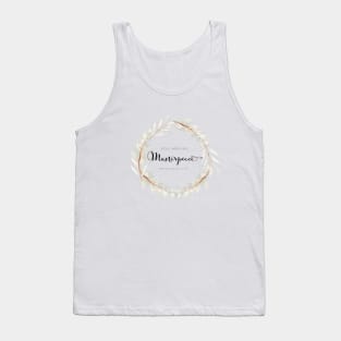 You are His Masterpiece | Ephesians 2:10 Tank Top